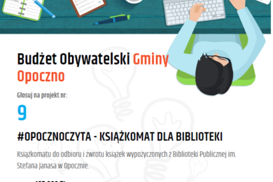 Książkomat dla Biblioteki w Opocznie!